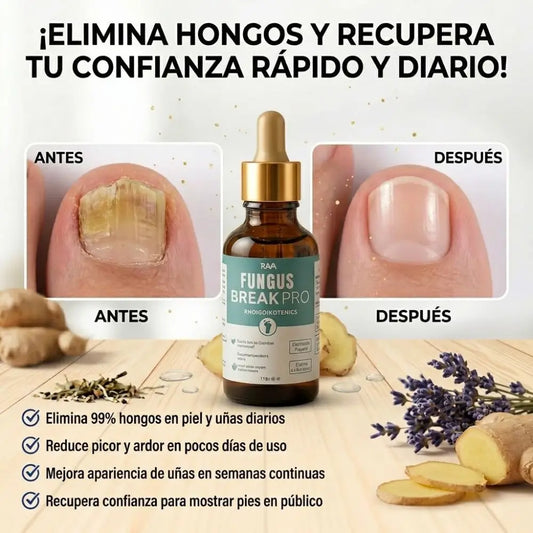 Fungus Break Pro — Elimina el hongo de tus uñas