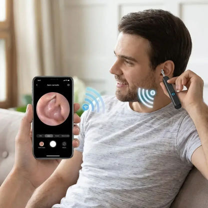 EarVision Pro™ | Limpiador de Oídos con Cámara HD y Control desde tu Celular