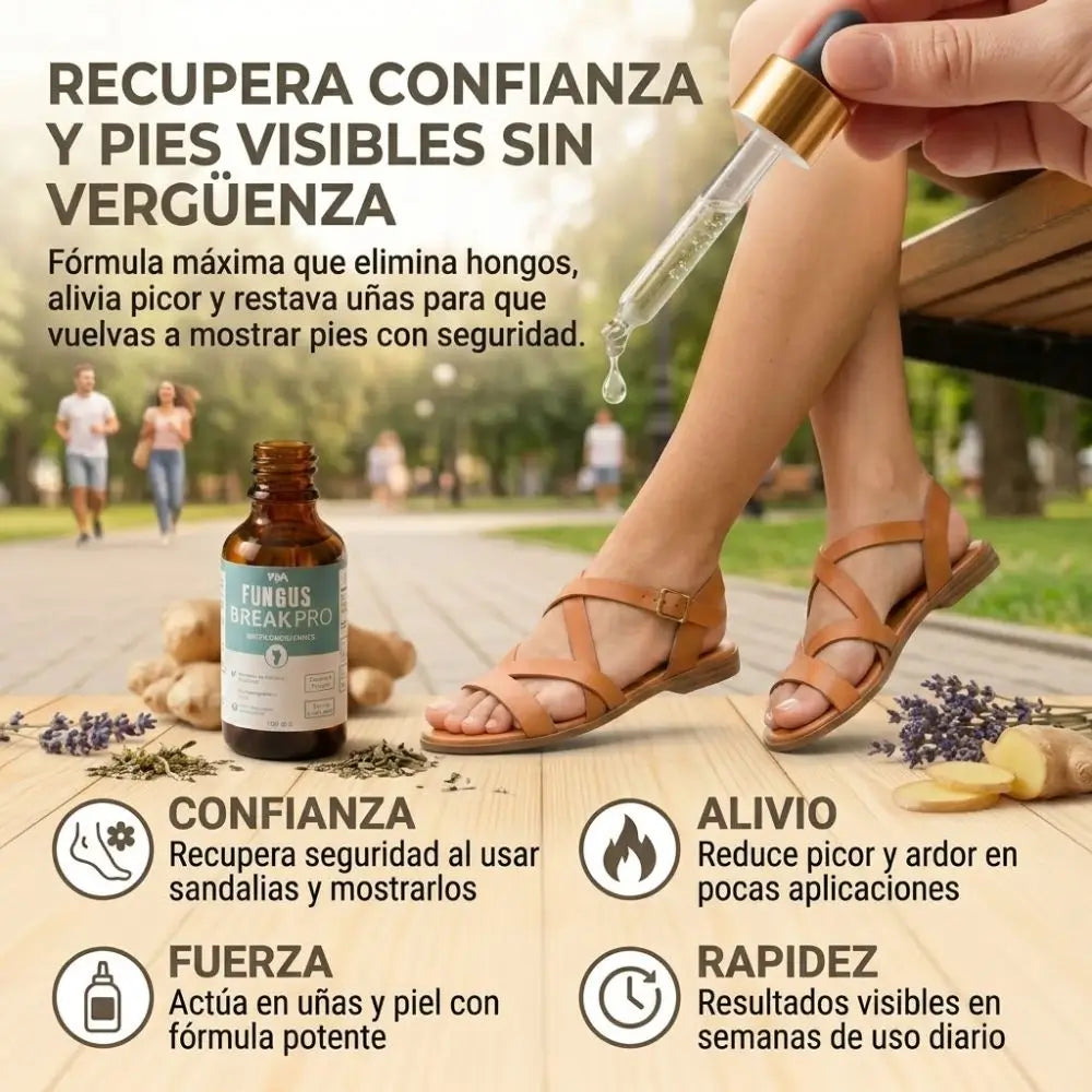 Fungus Break Pro — Elimina el hongo de tus uñas