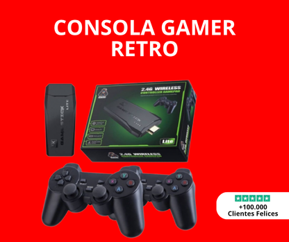 RETRO STICK - CONSOLA RETRO + 2 CONTROLES GRATIS