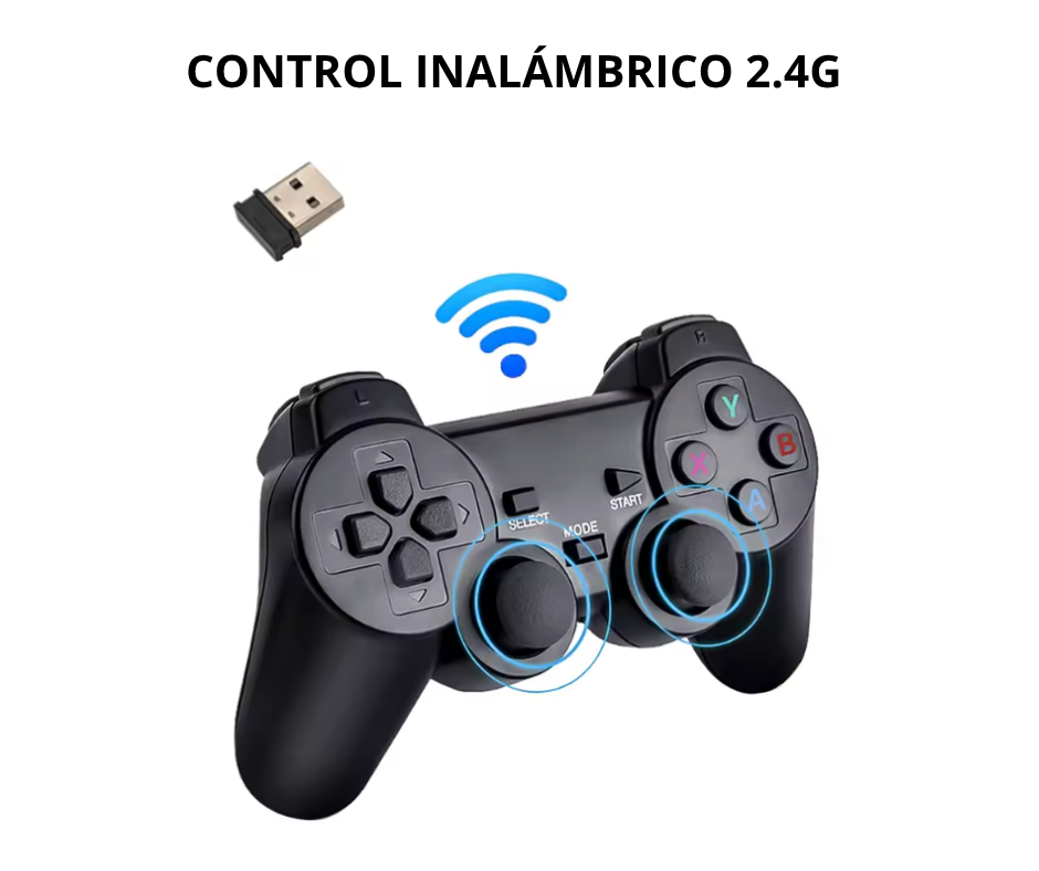 RETRO STICK - CONSOLA RETRO + 2 CONTROLES GRATIS