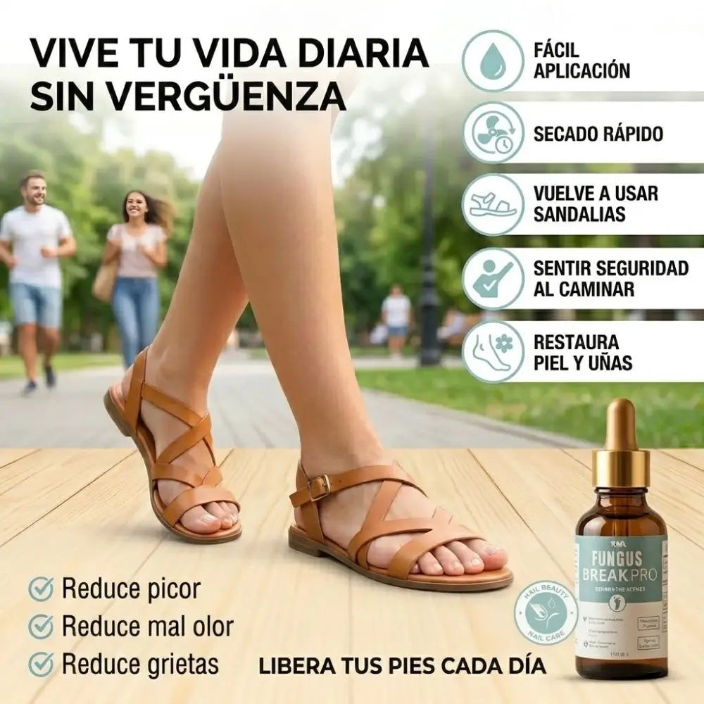 Fungus Break Pro — Elimina el hongo de tus uñas